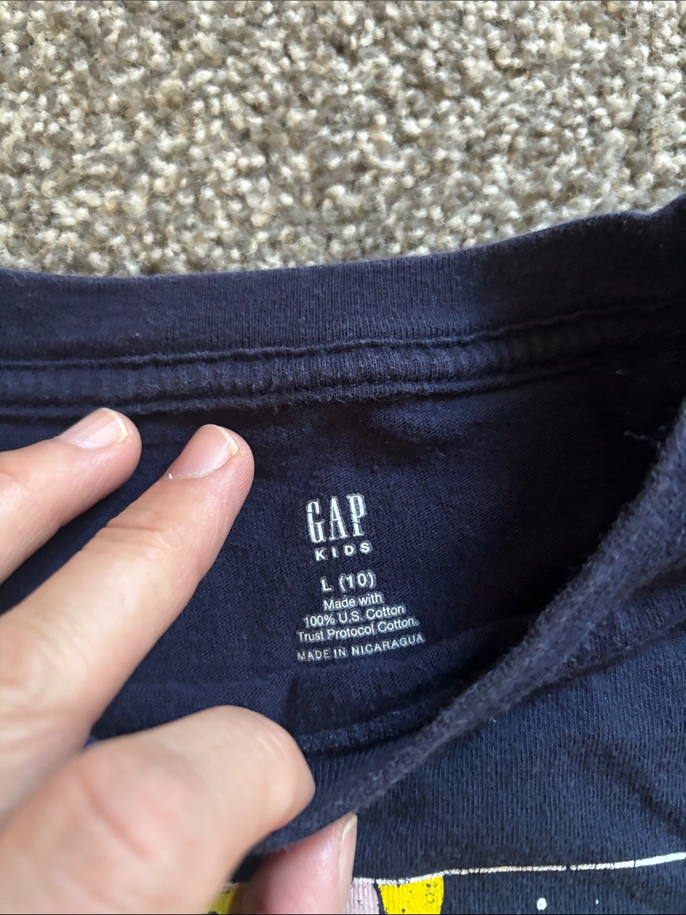 Gap Long Sleeve Kids Shirts Boys Size 10 - Picture 7 of 8
